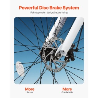 VEVOR Ποδήλατο Βουνού 26 MTB 21 με διαστάσεις 1720 x 630 x 990 mm,Τ...