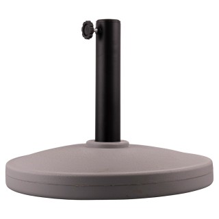 Galileo Βάση για ομπρέλα από σίδερο και τσιμέντο 16 κιλών ανοιχτό γ...