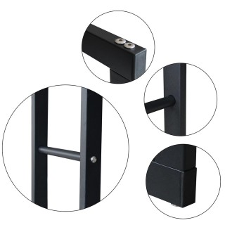 BAKAJI Μεταλλική Υποστήριξη Ξυλοθήκης Εσωτερικού Χώρου Τζακιού Σόμ... BAKAJI Μεταλλική Υποστήριξη Ξυλοθήκης Εσωτερικού Χώρου Τζακιού Σόμ...