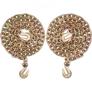 Αλυσίδα Δέσης VEVOR G80 με Γάντζους 3/8x10.3 2τμχ 7100 lbs ZGTLSGM... Αλυσίδα Δέσης VEVOR G80 με Γάντζους 3/8x10.3 2τμχ 7100 lbs ZGTLSGM...