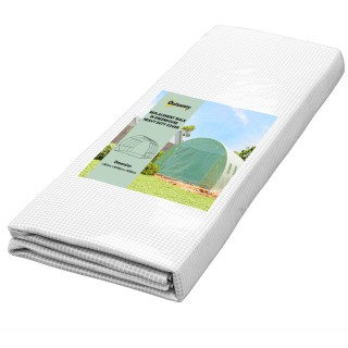 Outsunny Σερρα Θερμοκηπίου PE με 8 Παράθυρα, Πόρτα Ρολό και Ενσωματ...