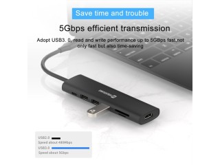 SWISSTEN Πολυαντάπτορας USB-C 7 σε 1 (USB-C 100W, HDMI 4K, 1x USB-A...