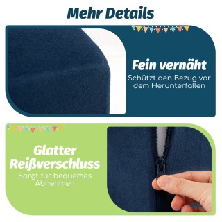 Costway 5 Τεμ. Αντιαλεργικοί Αφρώδεις Παιδότομοι με Πισίνα Μπαλών γ...