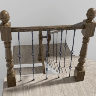 VEVOR Μεταλλικά Κάγκελα Σκάλας με Διπλά Καλάθια, 10τμχ ZXKLGZ44YC1... VEVOR Μεταλλικά Κάγκελα Σκάλας με Διπλά Καλάθια, 10τμχ ZXKLGZ44YC1...