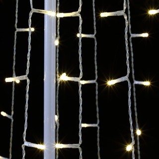 BAKAJI  Φωτεινό Χριστουγεννιάτικο Δέντρο 224cm 592 LED Θερμό Λευκό ...