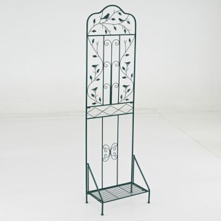 Costway Μεταλλική Κατασκευή Αναρριχητικών Φυτών με Αναδιπλούμενο Ρά...