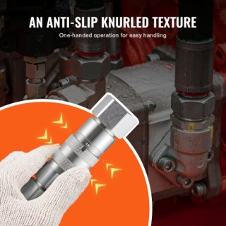 VEVOR Υδραυλικοί Συζεύκτες 1/2 με Καπάκια Σκόνης YYKSJT1DISO14KWH7V0 VEVOR Υδραυλικοί Συζεύκτες 1/2 με Καπάκια Σκόνης YYKSJT1DISO14KWH7V0