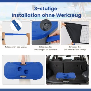 Costway Σετ Μπάντμιντον Υψηλής Ποιότητας με Φορητό Δίκτυ και Αξεσου... Costway Σετ Μπάντμιντον Υψηλής Ποιότητας με Φορητό Δίκτυ και Αξεσου...