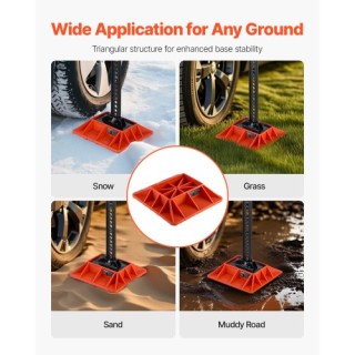 VEVOR Βάση Υποστήριξης Γρύλου Off Road Κόκκινη NCQJDPJDZ000NZBYP001V0