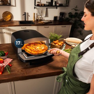 Cecotec Πολυλειτουργικός Φούρνος Πίτσας 13L Pizza&Co 500 Max  με Ψη...