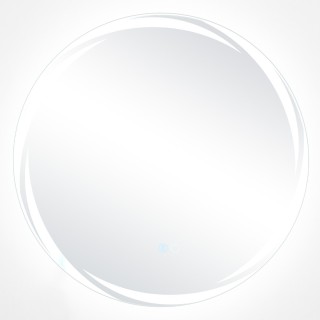 Costway  Καθρέφτης μπάνιου LED με φωτισμό 60 x 60 εκ., αντιθαμβωτικ...