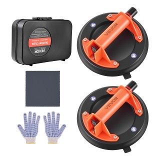 VEVOR Σετ 2 Τεμαχίων Βεντούζα Κενού 203 mm για Γυαλί με ABS Λαβή κα...