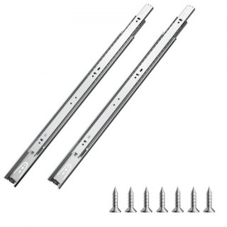 VEVOR Συρόμενοι Οδηγοί Ντουλαπιών Πλευρικής Τοποθέτησης 20 ιντσών 1... VEVOR Συρόμενοι Οδηγοί Ντουλαπιών Πλευρικής Τοποθέτησης 20 ιντσών 1...