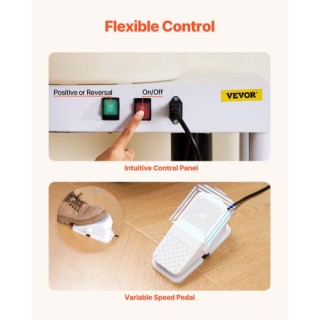 VEVOR Κεραμικός Τροχός 35 cm με Ρυθμιζόμενη Ταχύτητα PDSLPJ36CMBSL9...