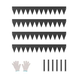 VEVOR Ανθεκτικά Ατσάλινα Διαχωριστικά Διαδρόμων 4τμχ 40x6 DXGJSPZ4P... VEVOR Ανθεκτικά Ατσάλινα Διαχωριστικά Διαδρόμων 4τμχ 40x6 DXGJSPZ4P...