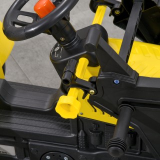 HOMCOM Εκσκαφέας με Πεντάλ για Παιδιά από 3 Ετών με Μπροστινό Φτυάρ...