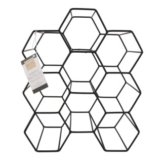 Μεταλλική Κάβα Κρασιών 9 θέσεων 29,5 x 35,8 x 20 cm KA3041 Home Dec...