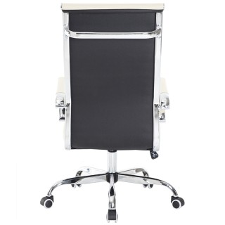 BAKAJI Καρέκλα Γραφείου από Συνθετικό Δέρμα Μπεζ Περιστρεφόμενη Πο... BAKAJI Καρέκλα Γραφείου από Συνθετικό Δέρμα Μπεζ Περιστρεφόμενη Πο...