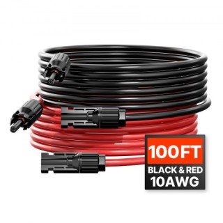 VEVOR Σετ Καλωδίων Προέκτασης Ηλιακού Πάνελ 100FT 10AWG με Συνδέσμο... VEVOR Σετ Καλωδίων Προέκτασης Ηλιακού Πάνελ 100FT 10AWG με Συνδέσμο...