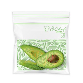 Galileo Σετ 32 Επανασφραγιζόμενες Διαφανείς Σακούλες 26x32 cm 45L -...