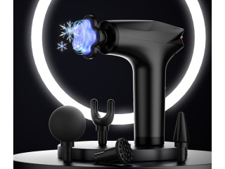 Verk Group Μασάζ Gun για Σώμα και Πόδια με 5 Ανταλλακτικές Κεφαλές ...