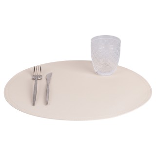 Villa dEste Home Σετ 6 τμχ Στρογγυλό Διπλής Όψης Σουπλά 39 εκ σε PV...