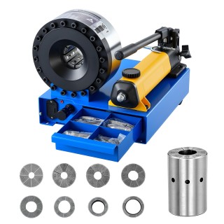 VEVOR Χειροκίνητο Πρεσάρισμα Υδραυλικών Σωλήνων με 8 Μήτρες (6-28mm...