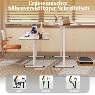 Costway Ηλεκτρικό Ρυθμιζόμενο Γραφείο 140 x 70 cm - Εργονομικό Καθι... Costway Ηλεκτρικό Ρυθμιζόμενο Γραφείο 140 x 70 cm - Εργονομικό Καθι...