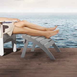 VEVOR Πτυσσόμενο Υποπόδιο HDPE Γκρι KZDADLDKTTBPQPLYBV0