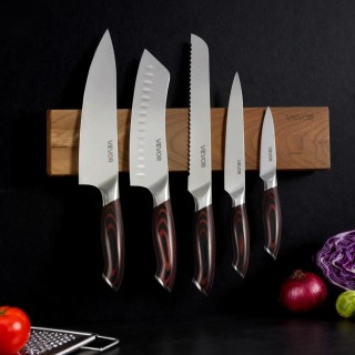 VEVOR Σετ Μαχαιριών Κουζίνας 6 Τεμαχίων με Λαβή και Μαγνητική Βάση ... VEVOR Σετ Μαχαιριών Κουζίνας 6 Τεμαχίων με Λαβή και Μαγνητική Βάση ...