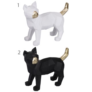 Galileo Διακοσμητικό σημείο γάτας από πολυρητίνη 25,4x11xΥ22,5 εκ. ...