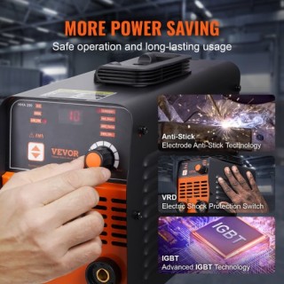 VEVOR Ηλεκτροκόλληση ARC 220V 160A 2σε1 Lift TIG με Hot Start BHJB... VEVOR Ηλεκτροκόλληση ARC 220V 160A 2σε1 Lift TIG με Hot Start BHJB...