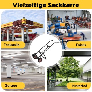 Costway Καρότσι μεταφοράς βαρελιών με 2 ελαστικούς τροχούς & γάντζο... Costway Καρότσι μεταφοράς βαρελιών με 2 ελαστικούς τροχούς & γάντζο...