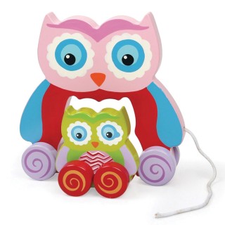 BAKAJI Παιχνίδι Ξύλινη Κουκουβάγια με Σχοινί για Παιδιά 18εκ Ροζ ... BAKAJI Παιχνίδι Ξύλινη Κουκουβάγια με Σχοινί για Παιδιά 18εκ Ροζ ...