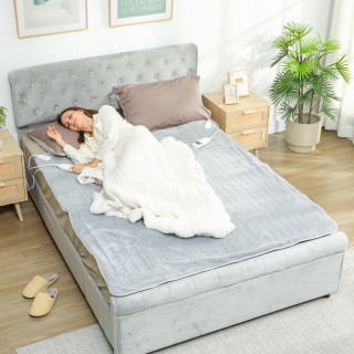 HOMCOM Ηλεκτρική Κουβέρτα 160x140 cm με 5 Επίπεδα Θερμότητας και 2 ... HOMCOM Ηλεκτρική Κουβέρτα 160x140 cm με 5 Επίπεδα Θερμότητας και 2 ...