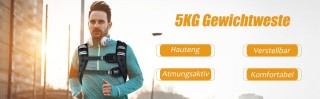 Γιλέκο Γυμναστικής με Βάρος 5 Kg COSTWAY SP36975