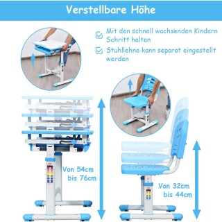 Costway Παιδικό Γραφείο με Ρυθμιζόμενο Ύψος και Κλίση - Διαθέσιμο ... Costway Παιδικό Γραφείο με Ρυθμιζόμενο Ύψος και Κλίση - Διαθέσιμο ...