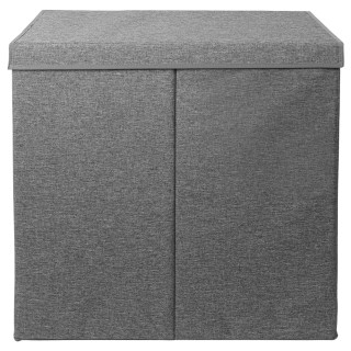 BAKAJI Καλάθι Απλύτων με Διπλό Χώρισμα και Μεταλλική Λαβή 02842254