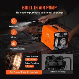 VEVOR Ανιχνευτής Διαρροών Καυσίμου & Κενού Αυτοκινήτου  YWCLYWSDQBD...