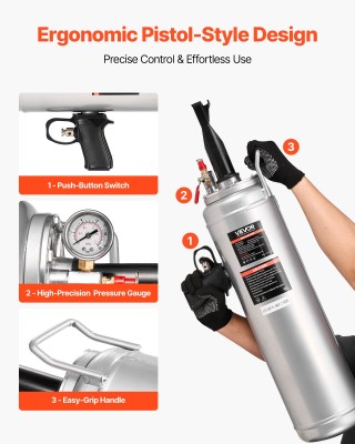 VEVOR Φορητή Συσκευή Φόρτωσης Ελαστικών 3.2 Gal, Χειροκίνητος Φουσκ... VEVOR Φορητή Συσκευή Φόρτωσης Ελαστικών 3.2 Gal, Χειροκίνητος Φουσκ...