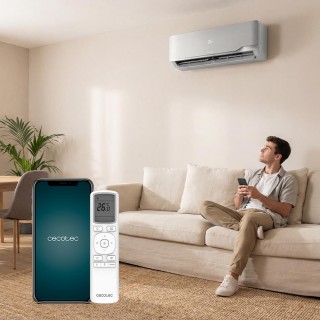 Cecotec Κλιματιστικό  AirClima 12000 Wind Connected Split 12000 BTU...