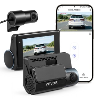 VEVOR Κάμερα Αυτοκινήτου Dash Cam Διπλή Εμπρός/Πίσω 4K + 1080P με W... VEVOR Κάμερα Αυτοκινήτου Dash Cam Διπλή Εμπρός/Πίσω 4K + 1080P με W...