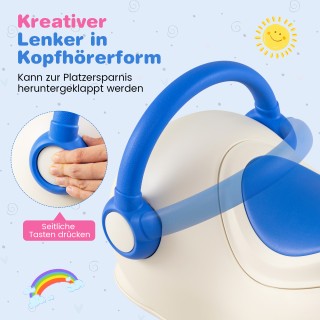 Costway  Παιχνίδι 3-σε-1 για Μικρούς Εξερευνητές (1-3 Ετών) - Τραμπ...