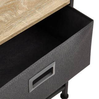 5Five Simply Smart Γκρι Ντουλάπα Tissa, με 4 Γαντζάκια και 1 Συρτάρ... 5Five Simply Smart Γκρι Ντουλάπα Tissa, με 4 Γαντζάκια και 1 Συρτάρ...