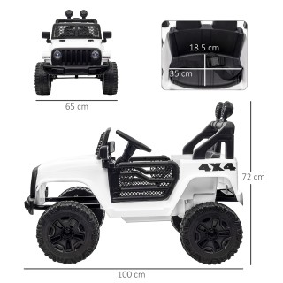 HOMCOM Electric Ride-On Vehicle for Children Jeep Off-Road με τηλεχ...