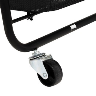 Τροχήλατο Μεταλλικό Τρόλεϊ Κουζίνας 3 Επιπέδων 48 x 41,5 x 86 cm Μα...