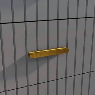 HOMCOM Συρταριέρα 3 Συρτάρια Μοντέρνα σε Ξύλο και Αλουμίνιο 60x40x7... HOMCOM Συρταριέρα 3 Συρτάρια Μοντέρνα σε Ξύλο και Αλουμίνιο 60x40x7...