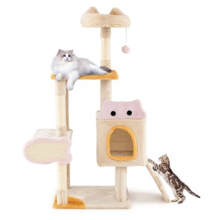 Costway Μικρό Δέντρο Αναρρίχησης Γάτας με Ξύλινη Ψαρόσχημη Ξύστρα –... Costway Μικρό Δέντρο Αναρρίχησης Γάτας με Ξύλινη Ψαρόσχημη Ξύστρα –...