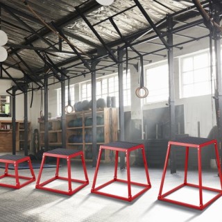 VEVOR  Πλειομετρικά Κουτιά Άλματος, 12/18/24/30 ίντσες, Αντιολισθητ...