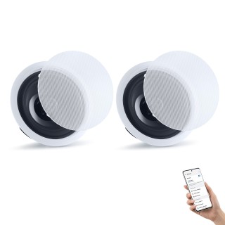 VEVOR Ηχεία Οροφής Bluetooth 203,2 mm με Ενισχυτή, 2 Δρόμων, Εντοιχ... VEVOR Ηχεία Οροφής Bluetooth 203,2 mm με Ενισχυτή, 2 Δρόμων, Εντοιχ...